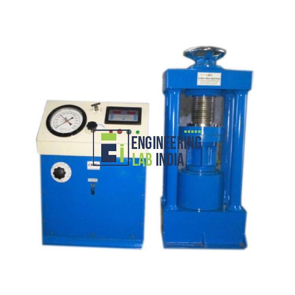 Compression Testing Machine (Four Pillar Type Load Frame) Hand Cum Electrically Operated