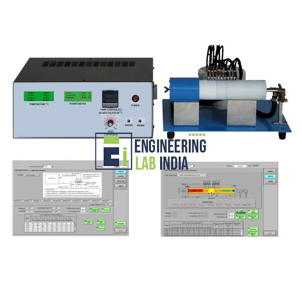 Heat Transfer Through Lagged Pipe with Data Acquisition