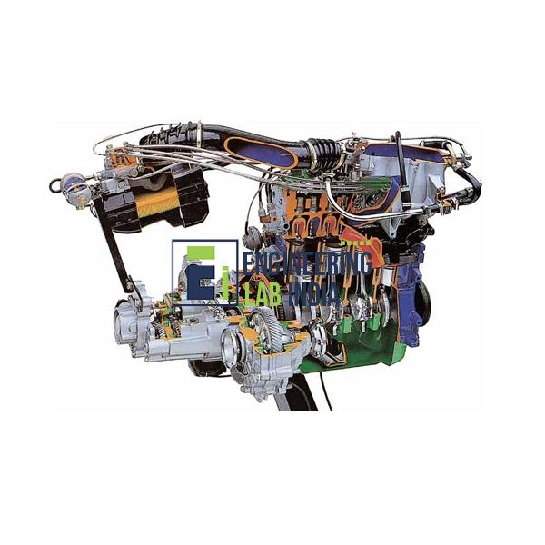 Working Model of MPFI Petrol Engine